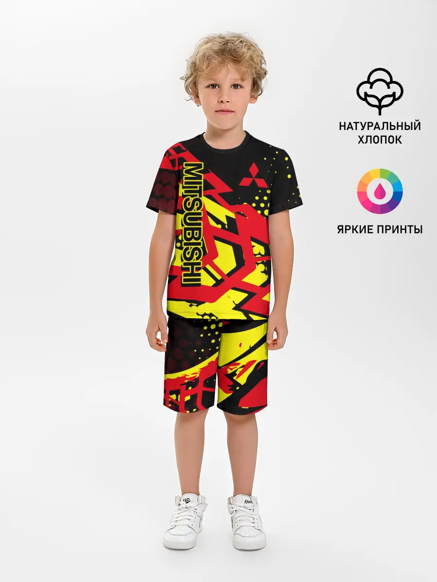 Детская пижама с шортами / Mitsubishi