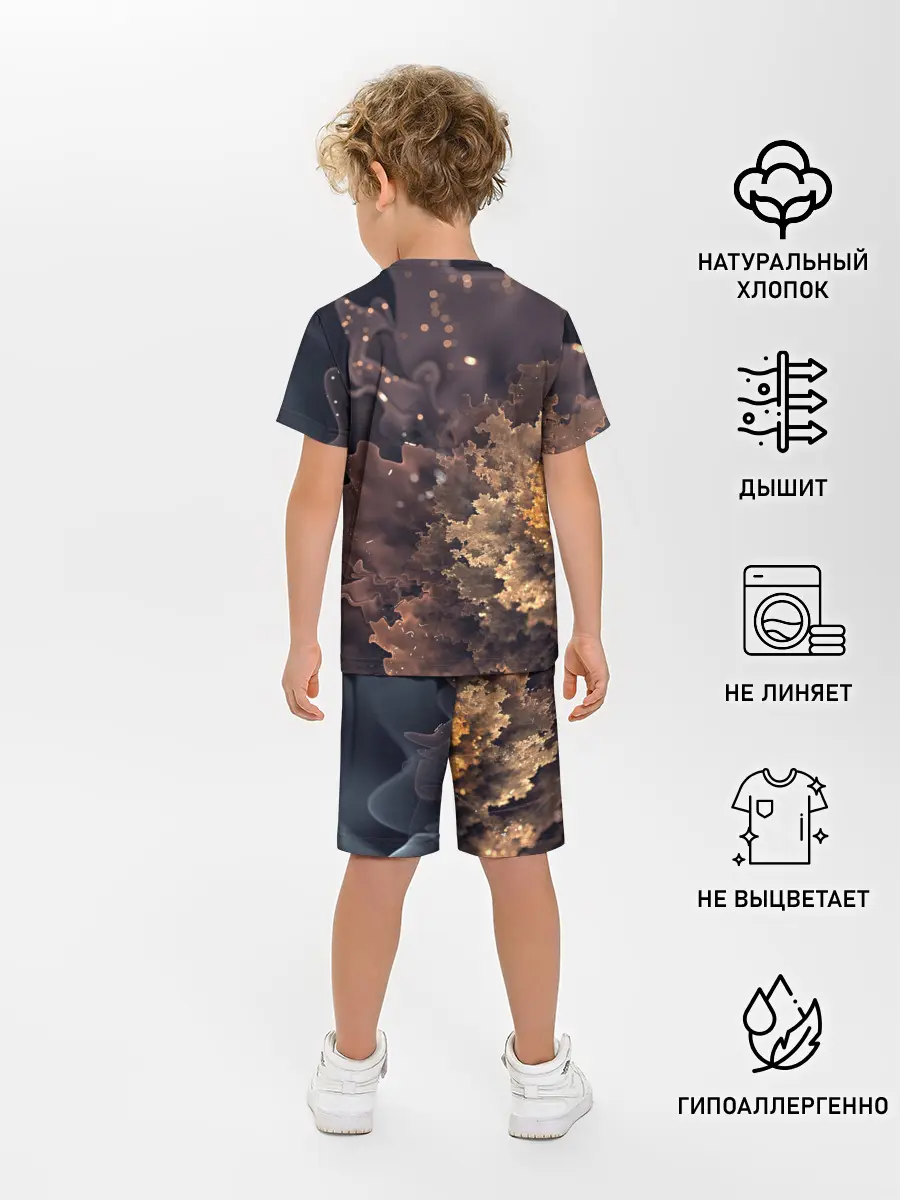Детская пижама с шортами / КосмиЧеский Цветок