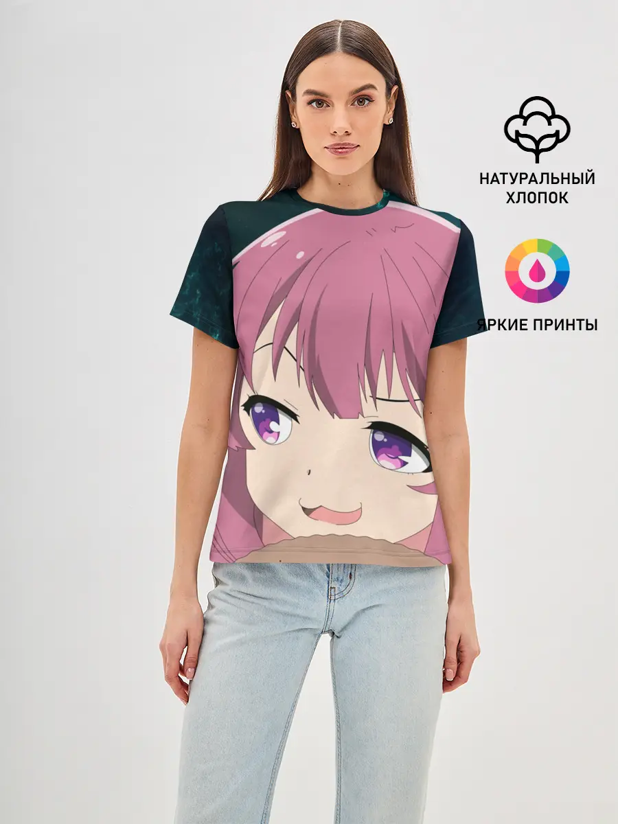 Женская базовая футболка / Karasuma Chitose || Girlish number