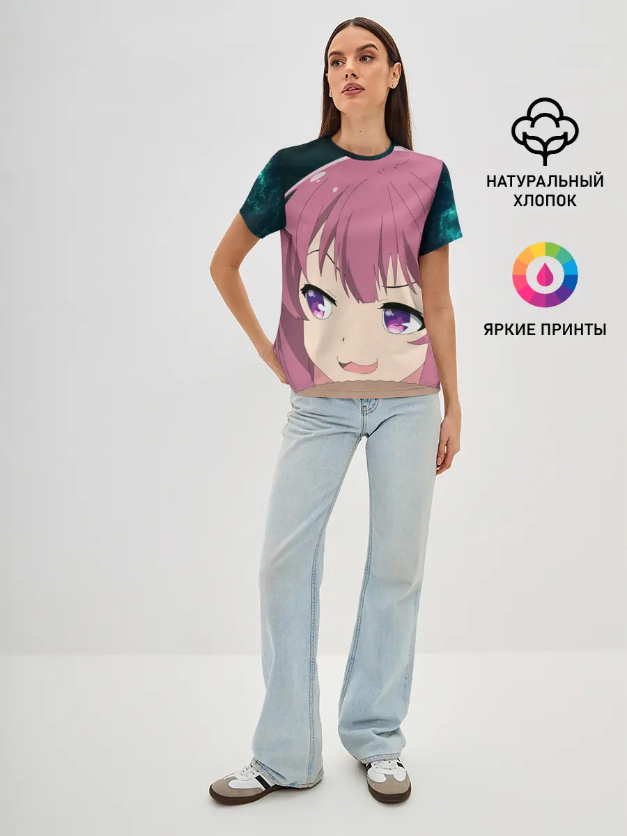Женская базовая футболка / Karasuma Chitose || Girlish number