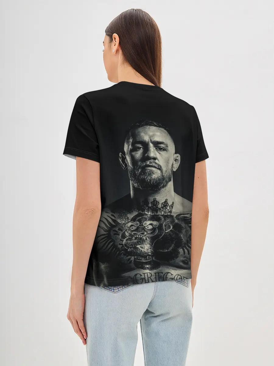 Женская базовая футболка / Конор Макгрегор