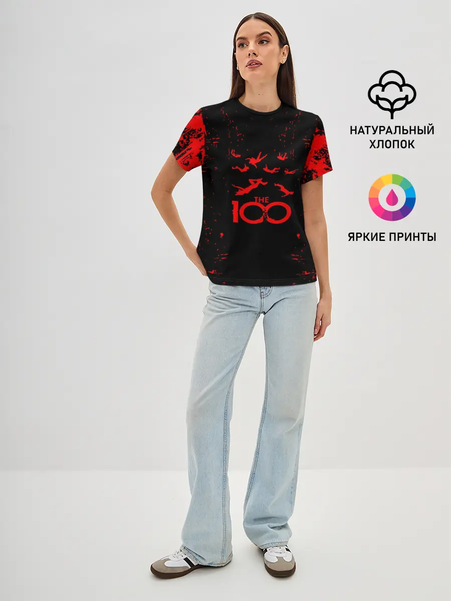 Женская базовая футболка / СОТНЯ