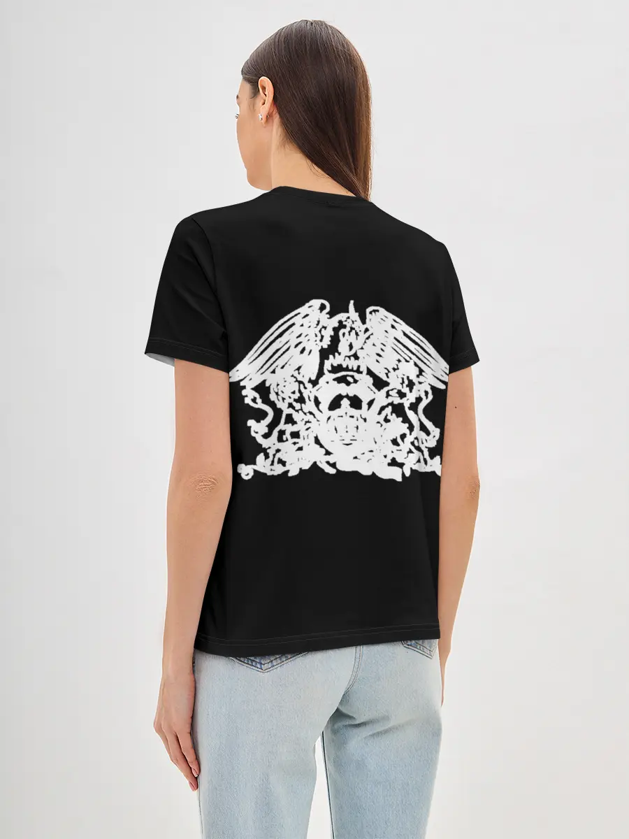 Женская базовая футболка / QUEEN | КВИН