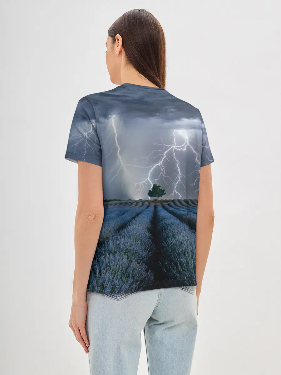 Женская базовая футболка / Молнии