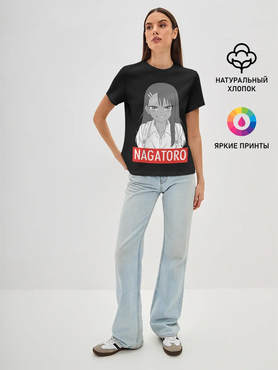 Женская базовая футболка / Miss Nagatoro
