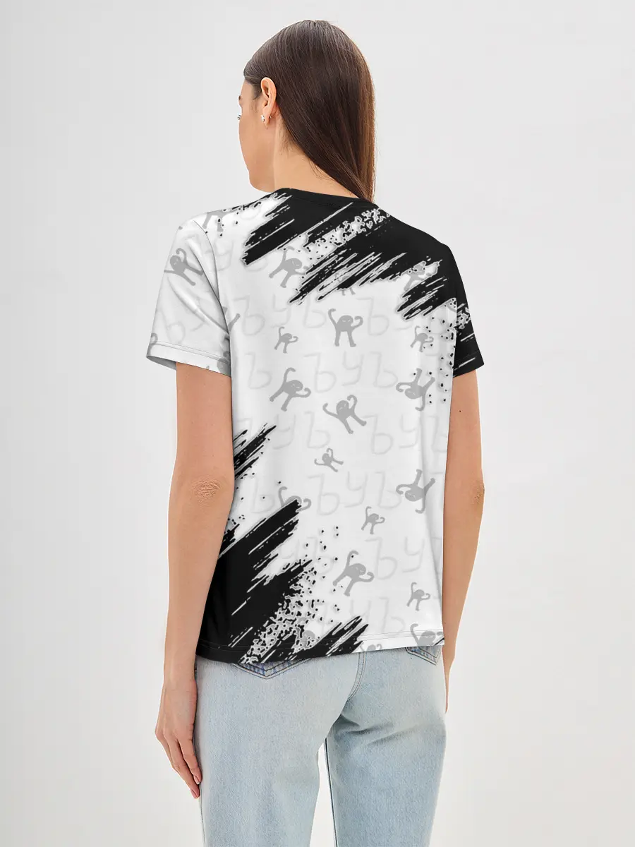 Женская базовая футболка / ЪУЪ СЪУКА