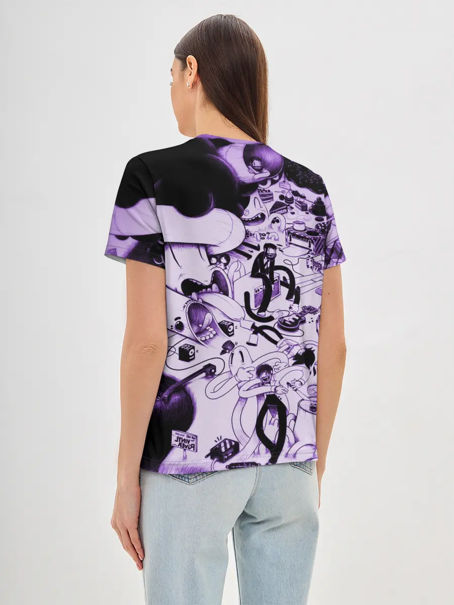 Женская базовая футболка / HARD MULT | Мульт