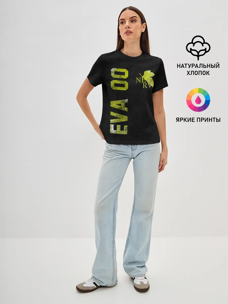 Женская базовая футболка / EVANGELION 00