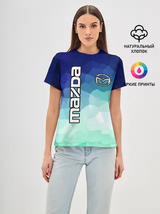 Женская базовая футболка / Mazda Motor