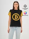 Женская базовая футболка / БИТКОИН | BITCOIN