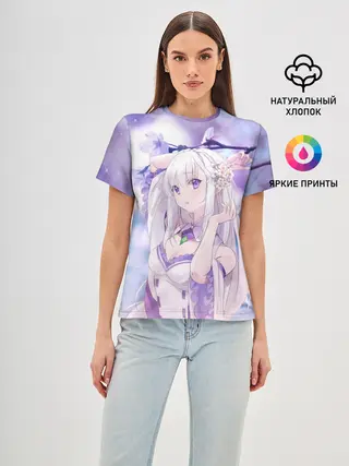 Женская базовая футболка / Эмилия