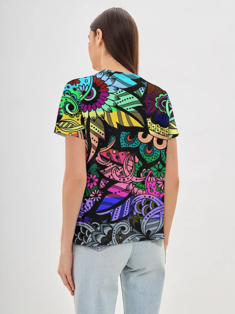 Женская базовая футболка / АЛОХА ГАВАЙИ | ALOHA HAWAII