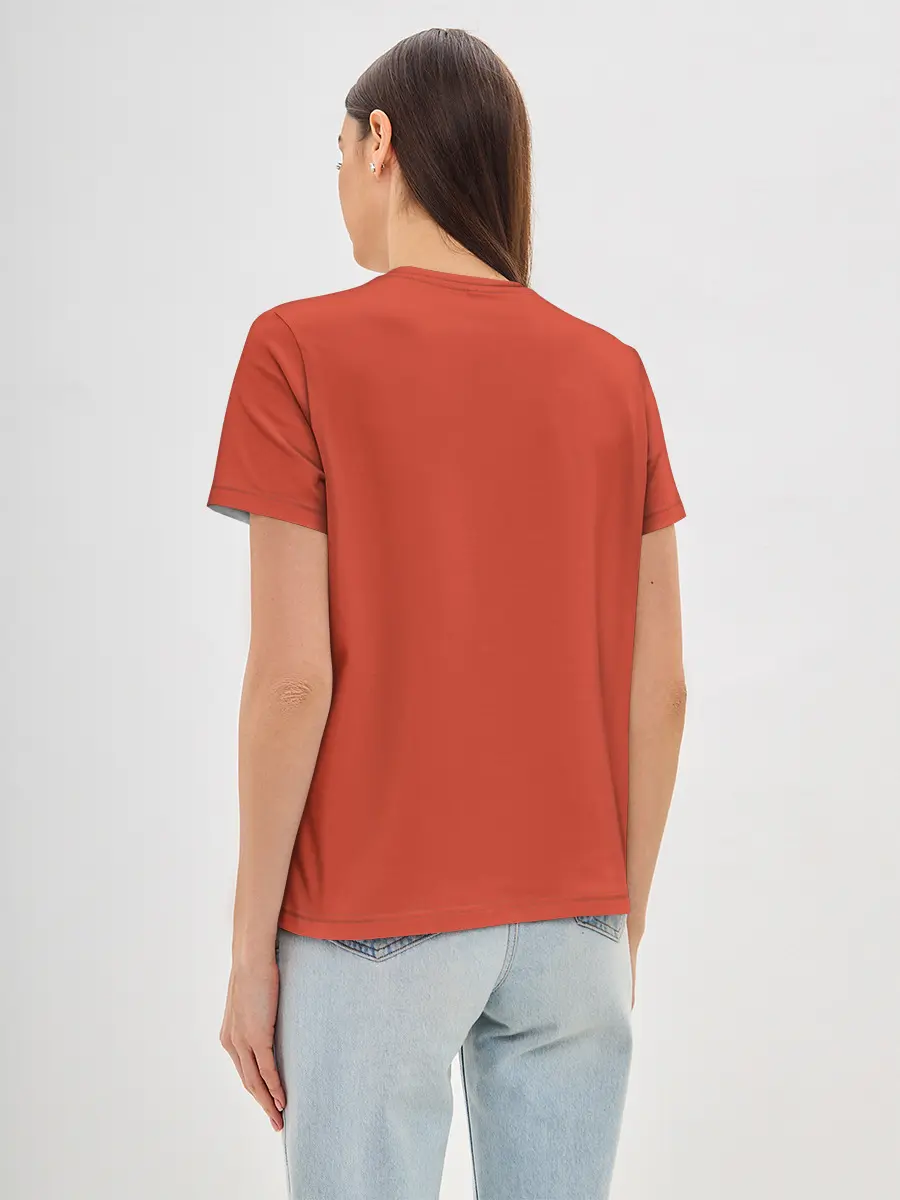 Женская базовая футболка / Моё тело Мой выбор