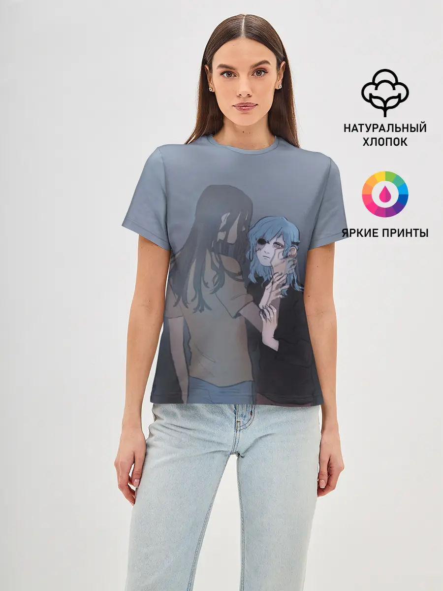 Женская базовая футболка / Sally Love