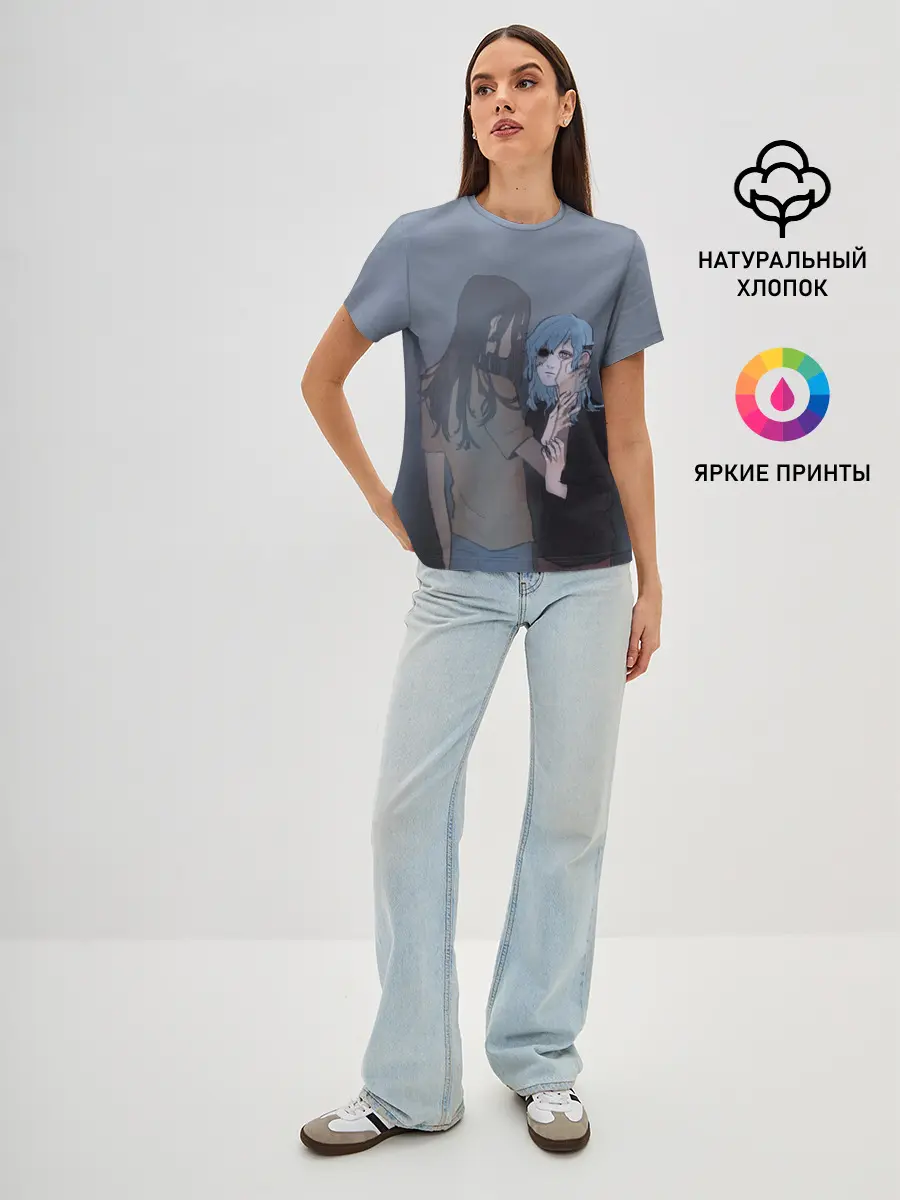 Женская базовая футболка / Sally Love