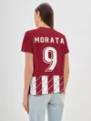 Женская базовая футболка / Альваро Мората Атлетико