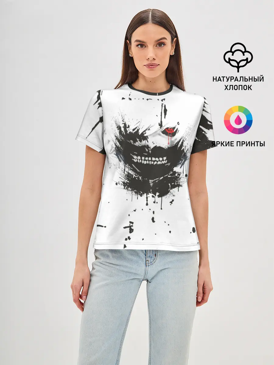 Женская базовая футболка / Kaneki Ken