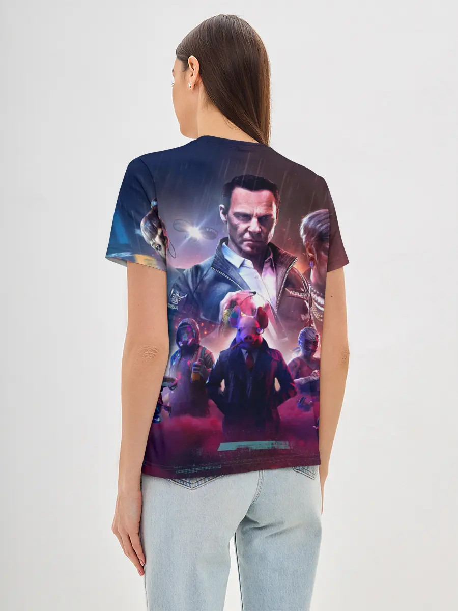 Женская базовая футболка / WATCH DOGS:LEGION