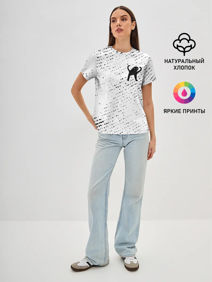 Женская базовая футболка / ЪУЪ СЪУКА