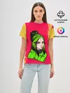 Женская базовая футболка / BILLIE EILISH | БИЛЛИ АЙЛИШ