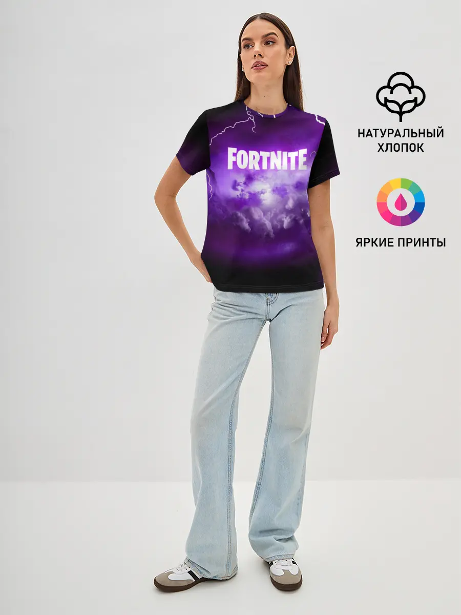 Женская базовая футболка / FORTNITE