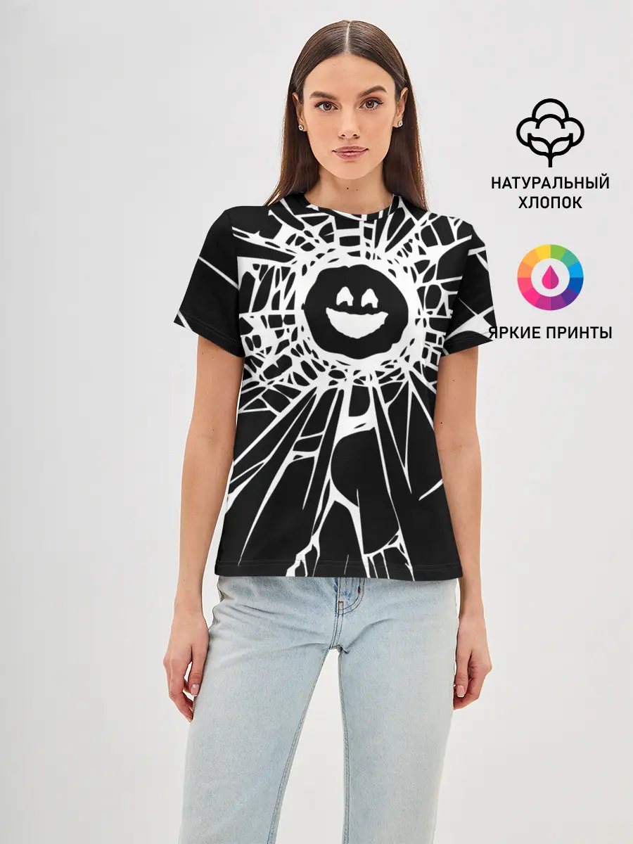 Женская базовая футболка / BLACK MIRROR