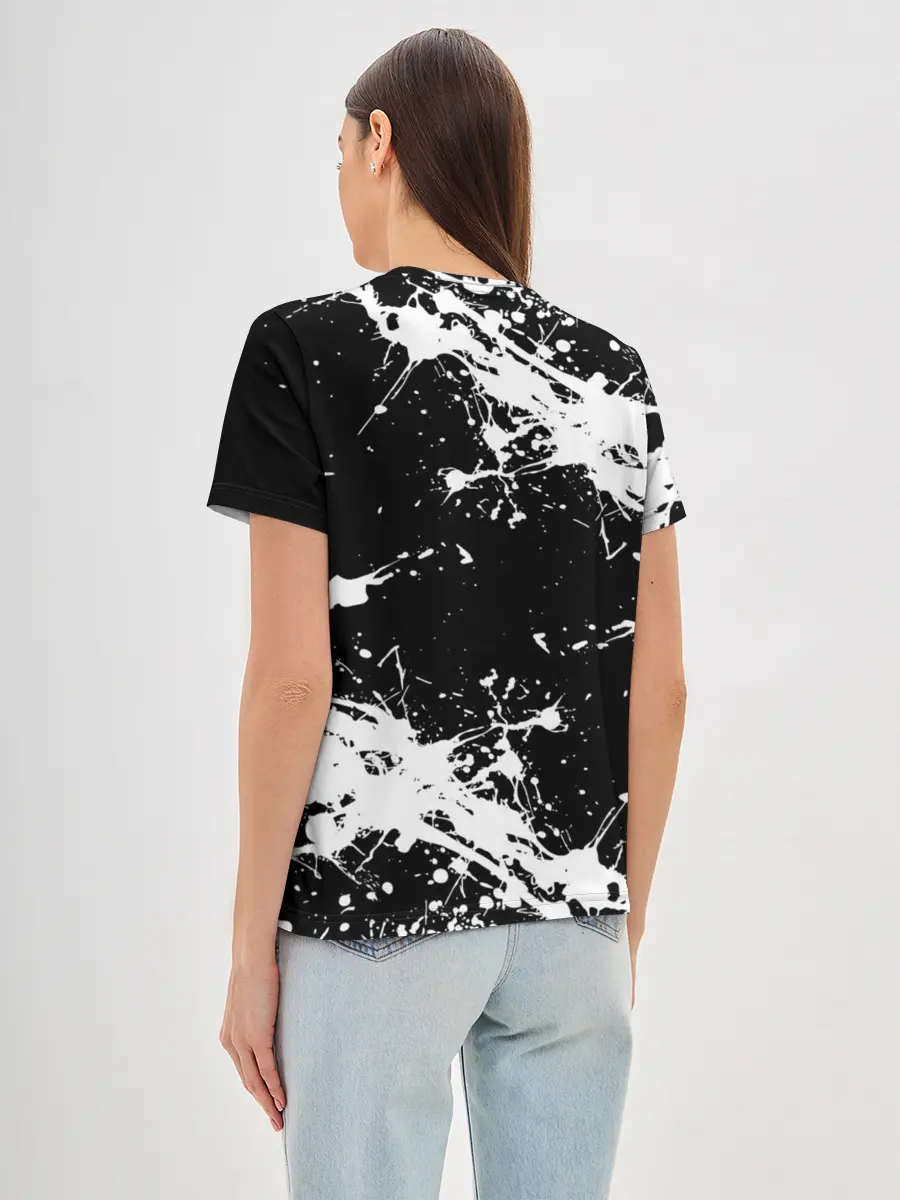 Женская базовая футболка / Phasmophobia / краска