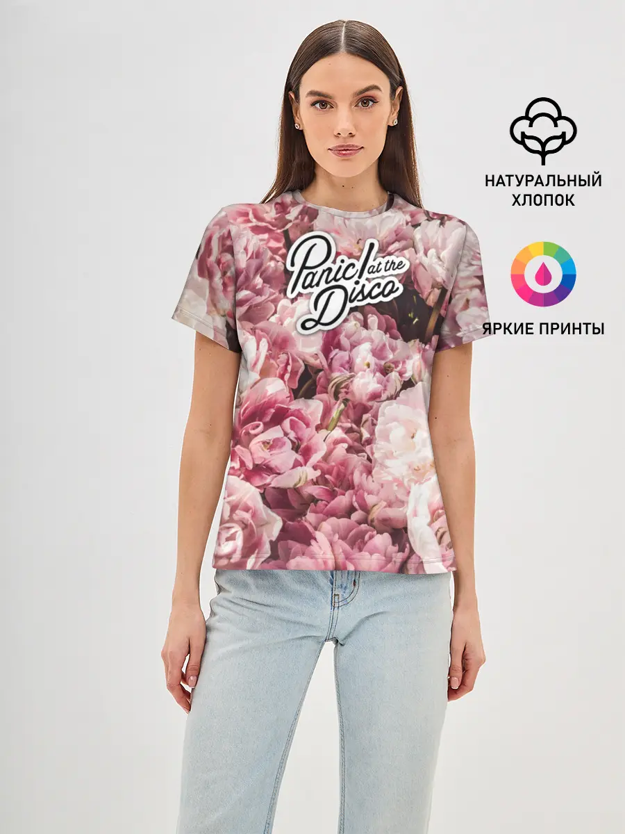 Женская базовая футболка / Panic! at the Disco