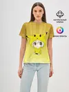 Женская базовая футболка / Пикачу
