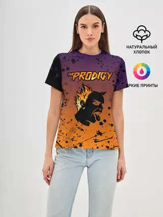 Женская базовая футболка / THE PRODIGY | ПРОДИДЖИ