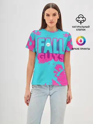 Женская базовая футболка / Fall Guys: Ultimate Knockout