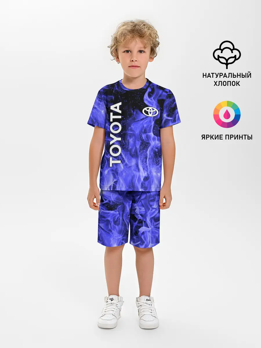 Детская пижама с шортами / TOYOTA