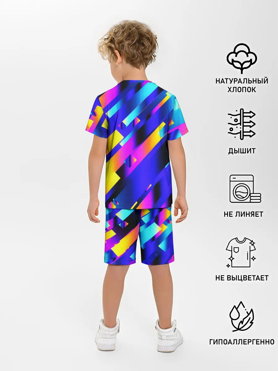 Детская пижама с шортами / Rectangle