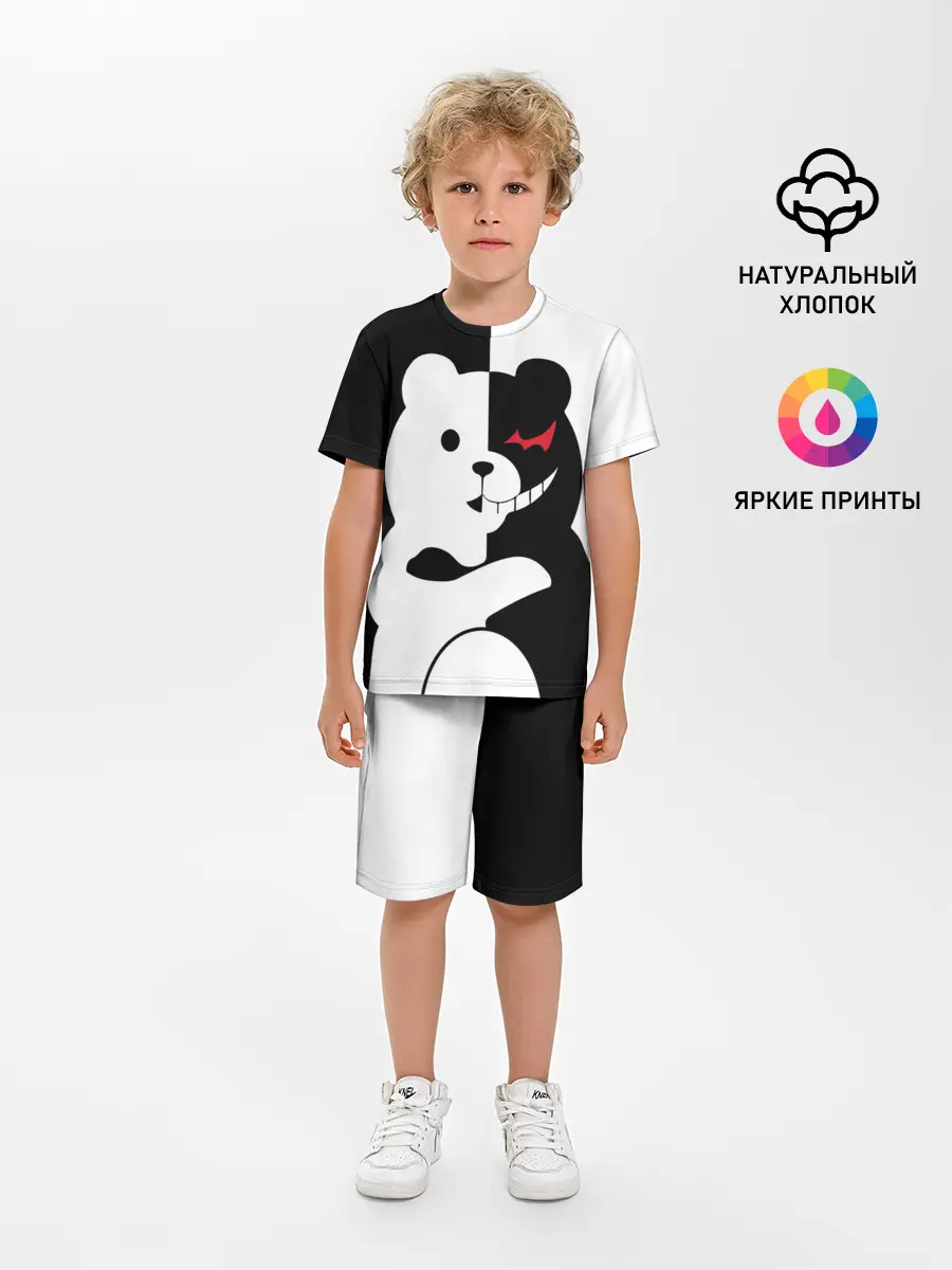 Детская пижама с шортами / MONOKUMA / МОНОКУМА