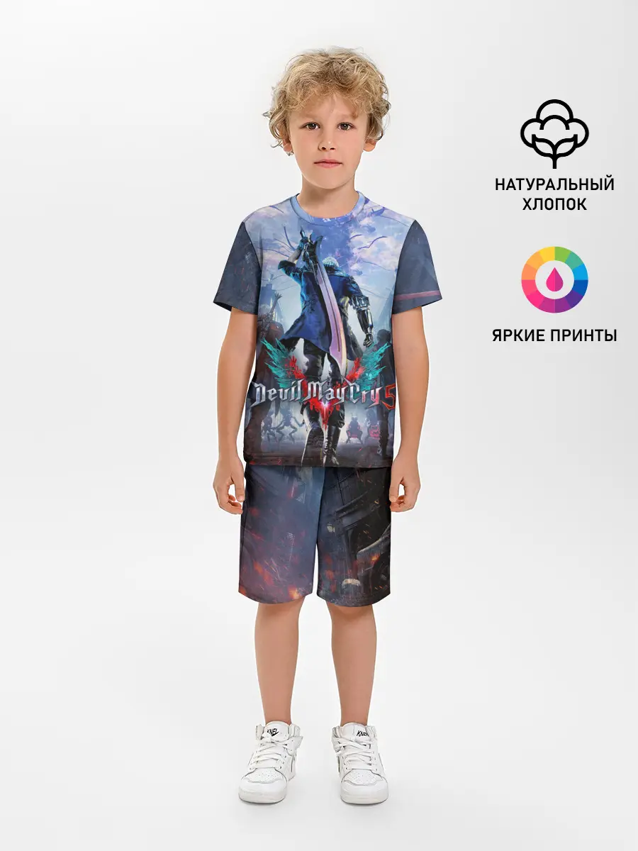 Детская пижама с шортами / Devil May Cry 5
