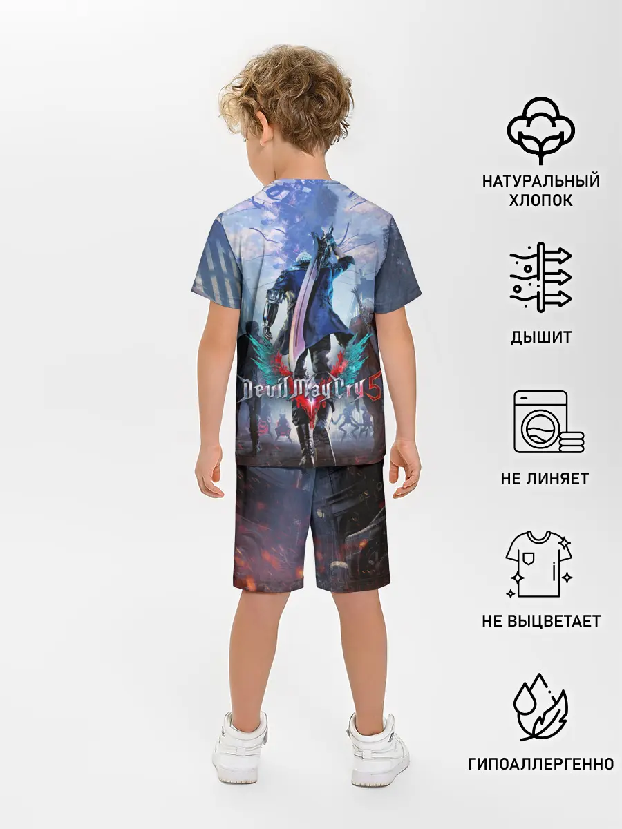 Детская пижама с шортами / Devil May Cry 5