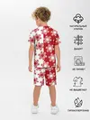 Детская пижама с шортами / Новогодние Снежинки 2022