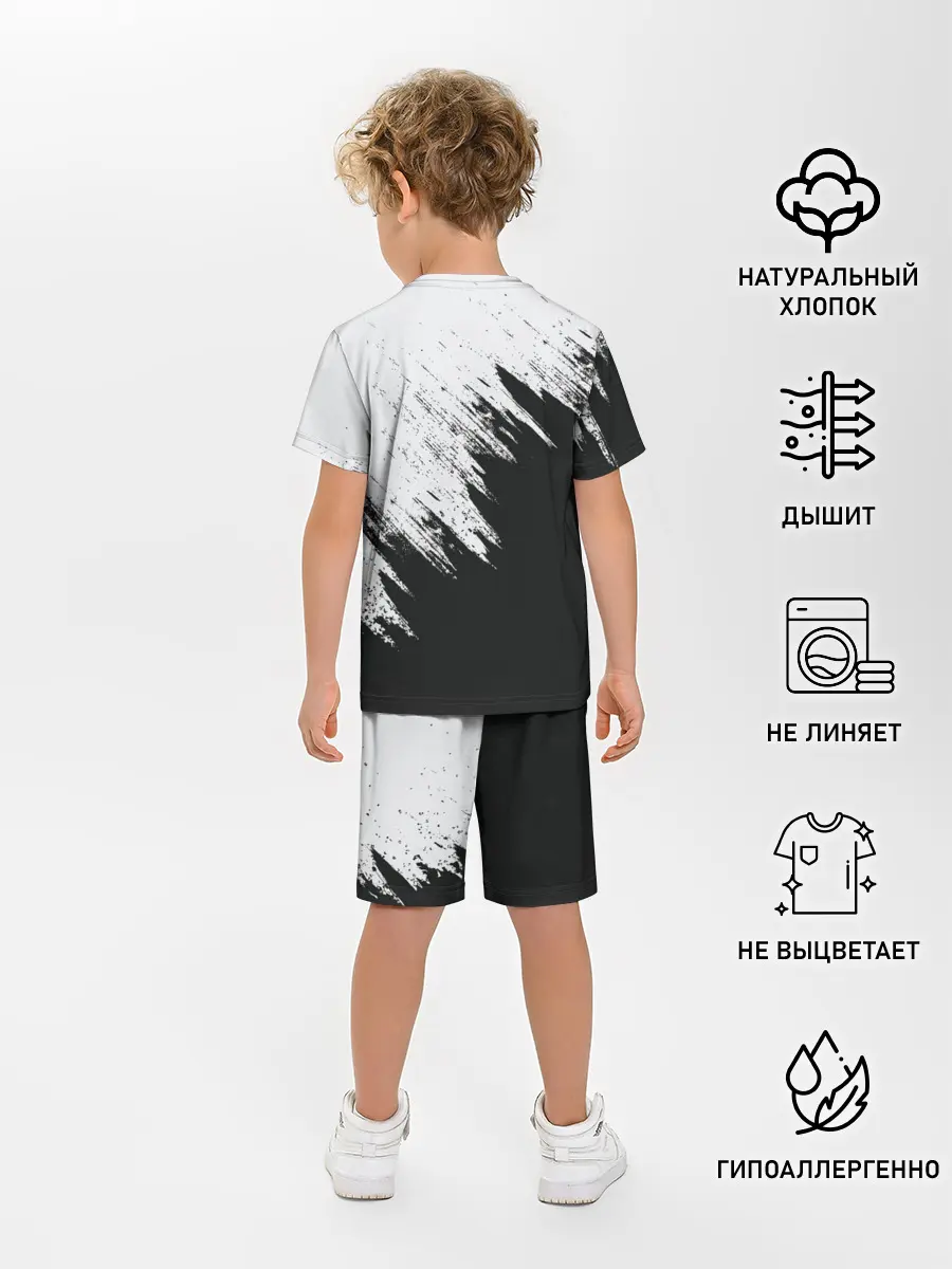 Детская пижама с шортами / Краска и ничего лишнего!