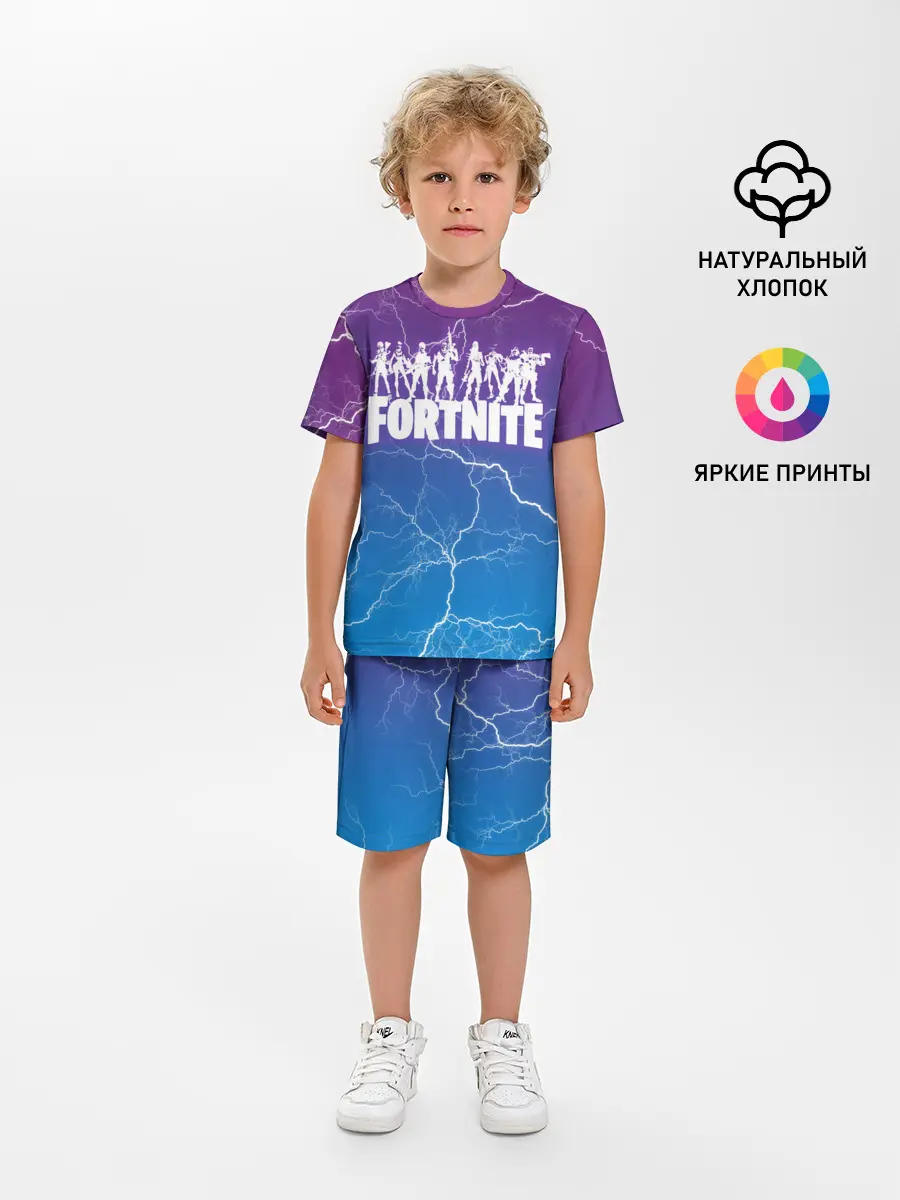 Детская пижама с шортами / Fortnite
