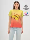 Женская базовая футболка / Пикачу