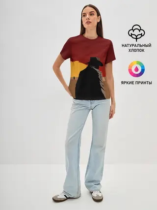 Женская базовая футболка / Red Dead Redemption 2