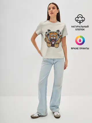 Женская базовая футболка / Скейтер