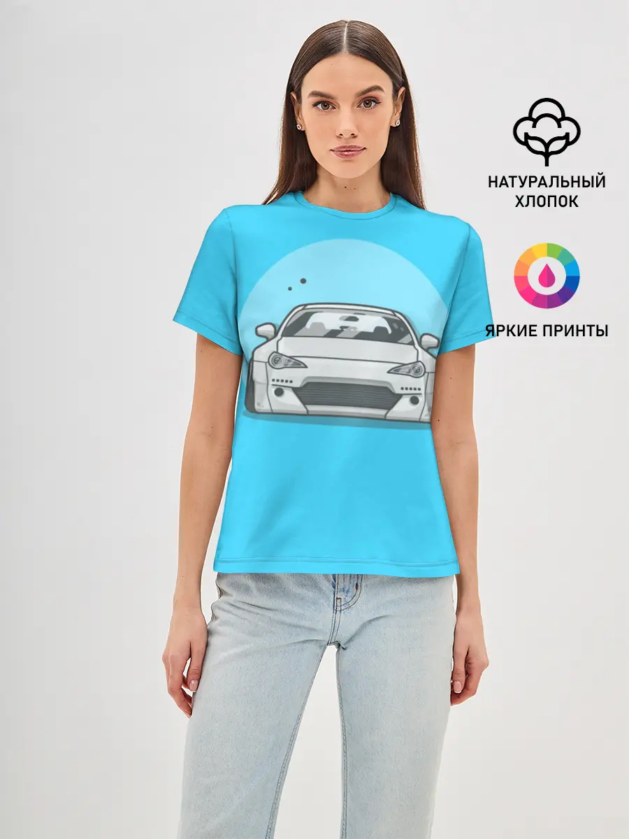 Женская базовая футболка / GT86