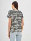 Женская базовая футболка / Цифровой камуфляж