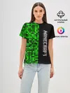 Женская базовая футболка / MINECRAFT