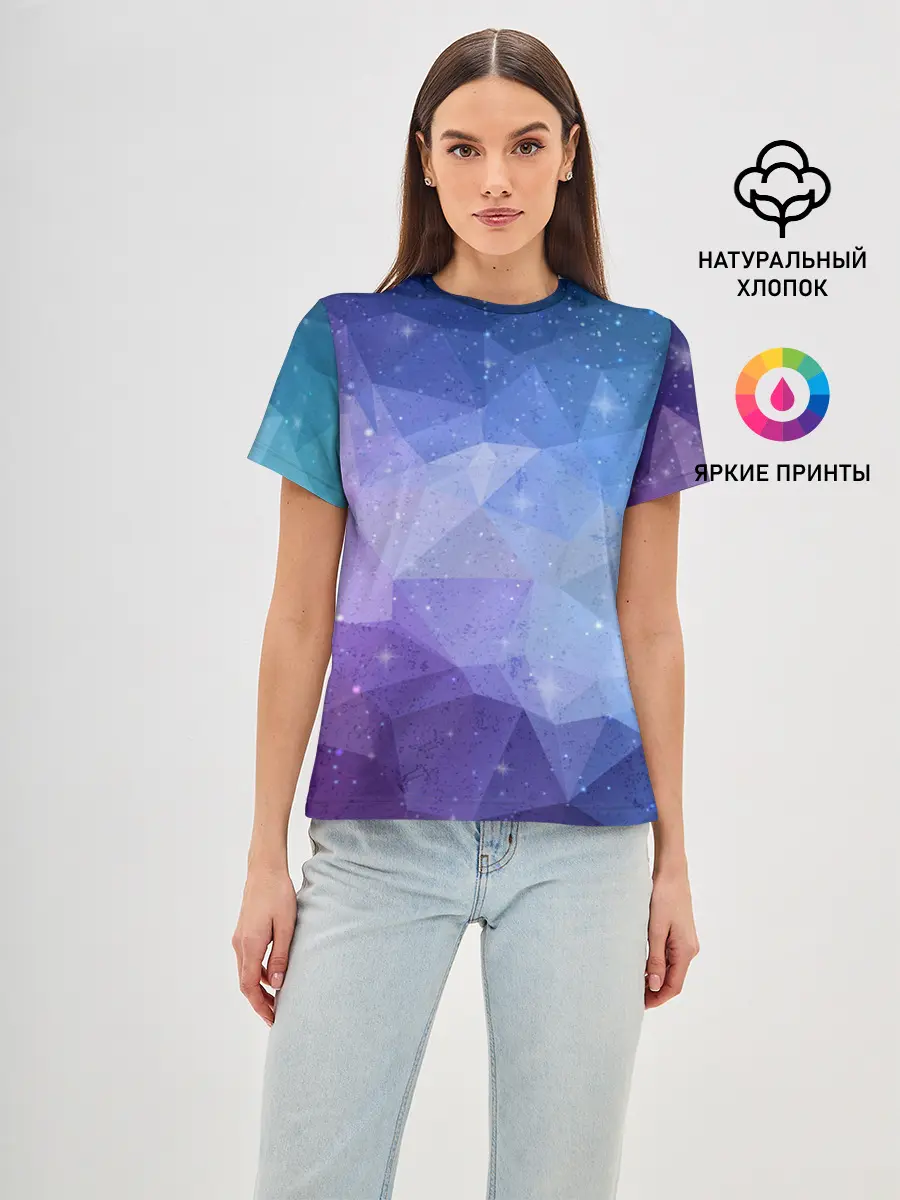 Женская базовая футболка / ПОЛИСКЕЙП