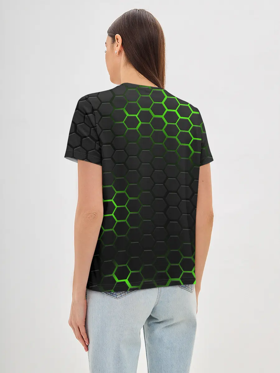 Женская базовая футболка / РОССИЯ