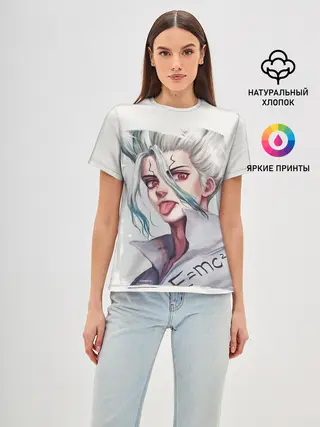 Женская базовая футболка / Исигами Сэнку