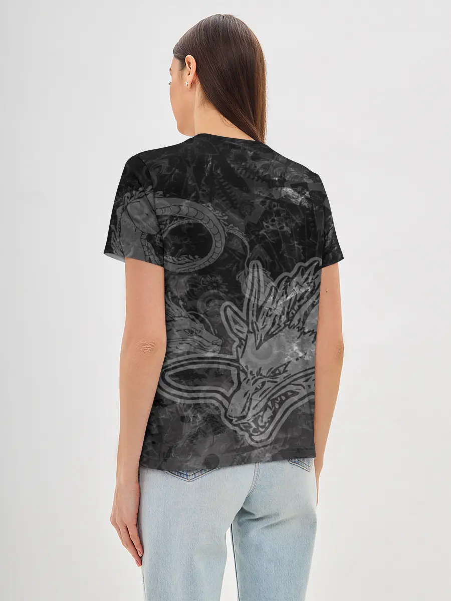 Женская базовая футболка / Haku Dragon