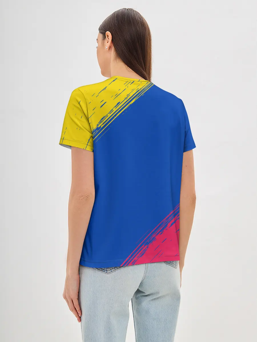 Женская базовая футболка / BARCELONA / БАРСЕЛОНА